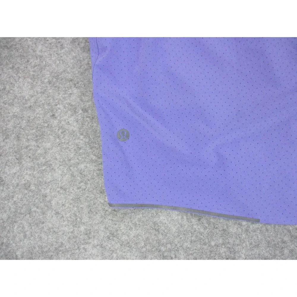 Lululemon Shorts Mens 2XL XXL Purple Fast Free Liner Running Pockets Reflective